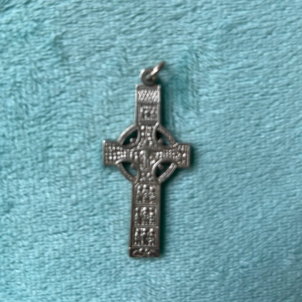 Silver Celtic Cross